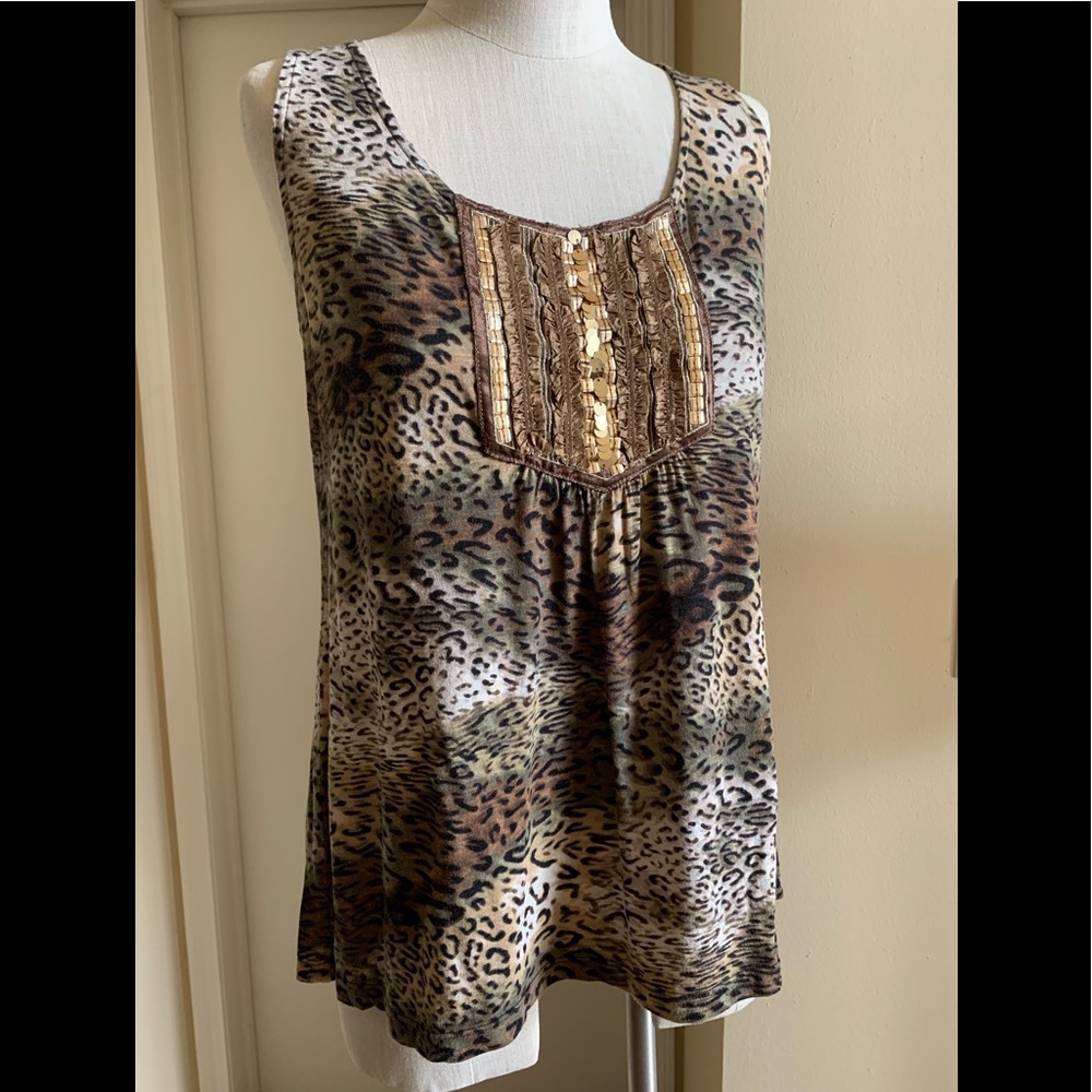 Leopard Print Top - image 1